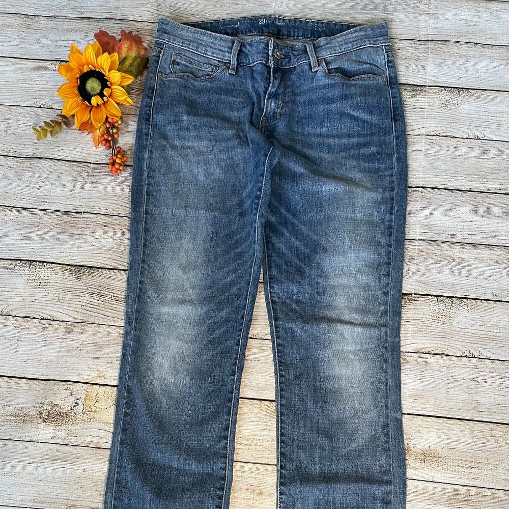 Women's Levi's Jeans Demi Curve Modern Rise Blue Denim Skinny Stretch Size 29